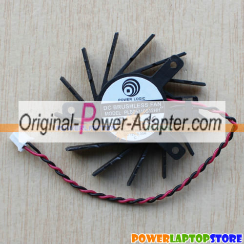 50mm Graphics VGA Fan Power Logic 2Pin PLB05710S12HH ATi Video